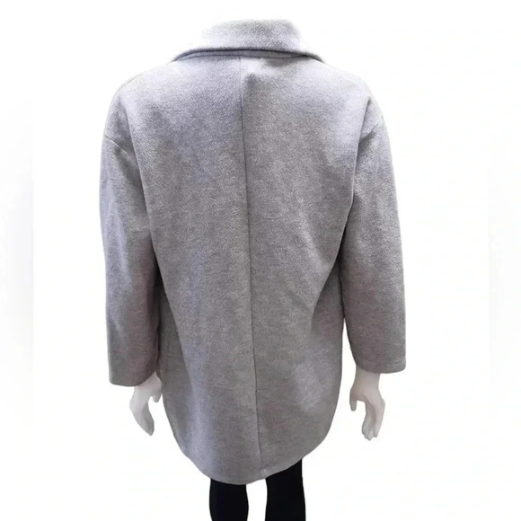 Zara Light Grey Open Cardigan Size Medium - Picture 2 of 9